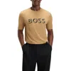 Hugo Boss Boss Thompson Cotton Logo Graphic T-shirt In Brown