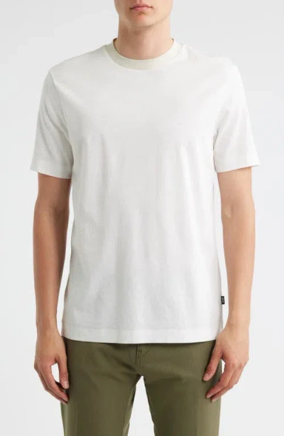 Hugo Boss Boss Thompson Cotton T-shirt In White