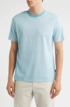 Hugo Boss Boss Thompson Cotton T-shirt In Blue