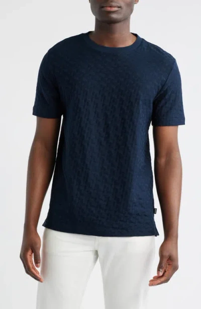 Hugo Boss Boss Thompson Logo Jacquard Cotton T-shirt
