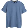 Hugo Boss Boss Thompson Solid T-shirt In Dusty Blue