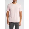Hugo Boss Logo-print Cotton T-shirt In Light Pink