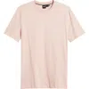 Hugo Boss Boss Thompson Solid T-shirt In Pastel Pink