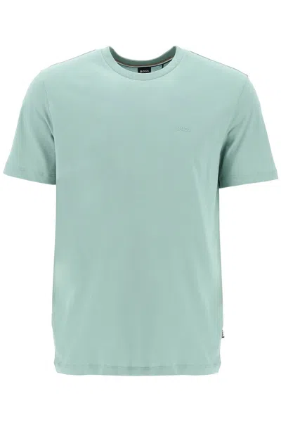 Hugo Boss Boss Thompson T Shirt In Green