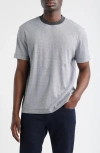 Hugo Boss Boss Thompson Cotton T-shirt In Gray