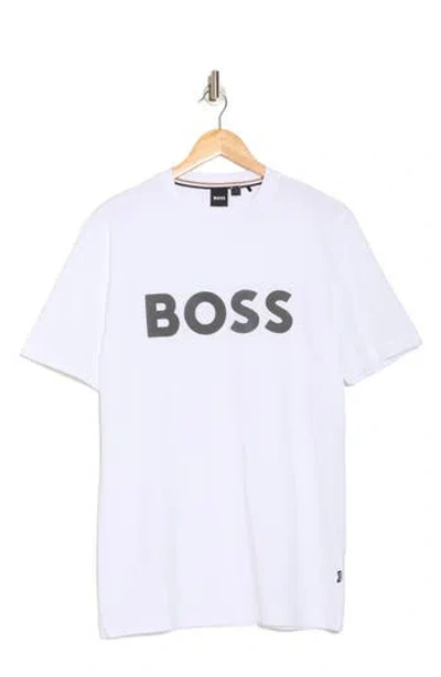 HUGO BOSS BOSS TIBURT LOGO GRAPHIC T-SHIRT
