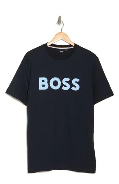 HUGO BOSS BOSS TIBURT LOGO GRAPHIC T-SHIRT