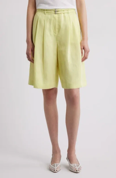 Hugo Boss Boss Tilena Pleated Belted Shorts