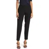 Hugo Boss Boss Tiluna Solid Side Zip Career Pants In Black