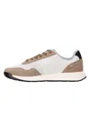 Hugo Boss Boss Titanium_runn_mebisd Sneakers In Beige