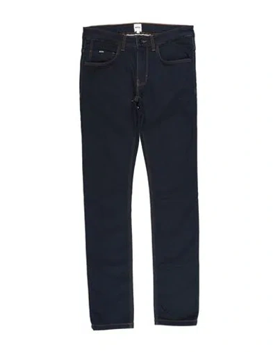 Hugo Boss Babies' Boss Toddler Boy Jeans Blue Size 5 Cotton, Lyocell, Polyester, Elastane