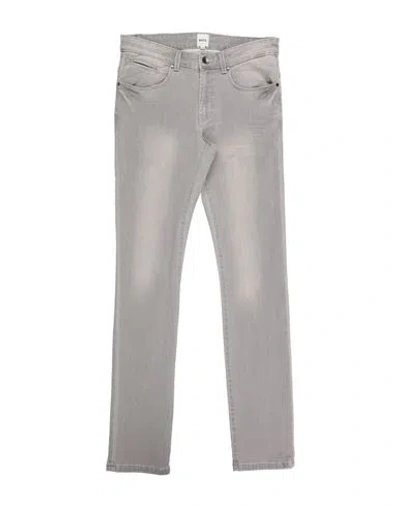 Hugo Boss Babies' Boss Toddler Boy Jeans Light Grey Size 6 Cotton, Polyester, Viscose, Elastane