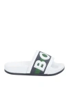 Hugo Boss Boss Toddler Boy Sandals Midnight Blue Size 10.5c Rubber In Blue
