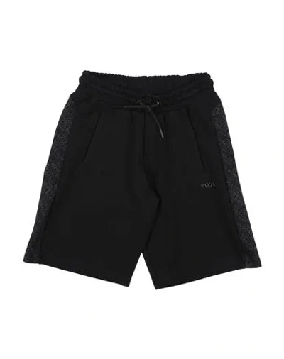 Hugo Boss Babies' Boss Toddler Boy Shorts & Bermuda Shorts Black Size 6 Cotton, Elastane