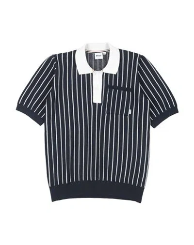 Hugo Boss Babies' Boss Toddler Boy Sweater Midnight Blue Size 6 Cotton