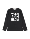 Hugo Boss Babies' Boss Toddler Boy T-shirt Black Size 6 Cotton, Elastane