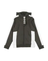 Hugo Boss Boss Toddler Boy Tracksuit Military Green Size 4 Cotton, Polyester, Elastane In Green