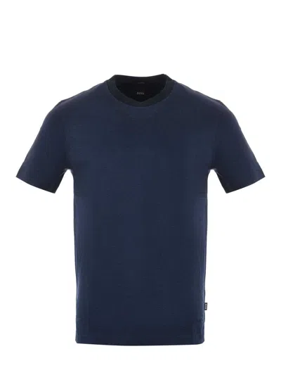Hugo Boss Boss Topwear In Blue