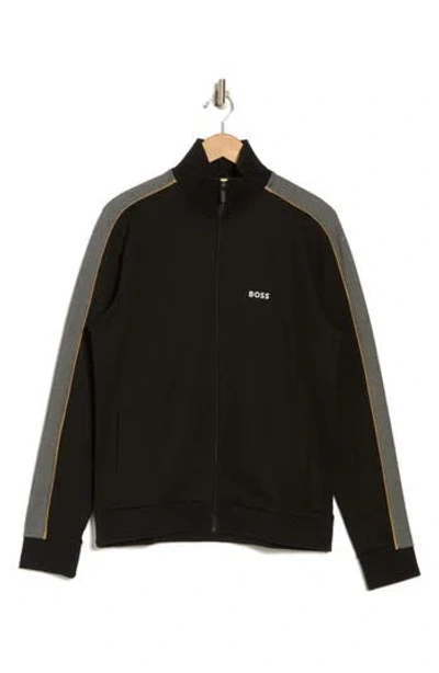 Hugo Boss Boss Tracksuit Jacket In Black