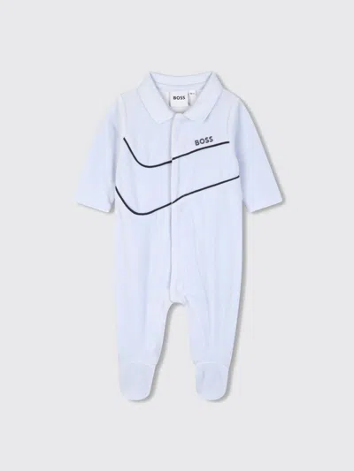 Hugo Boss Babies' Boss Tracksuit Kids Color Sky In White