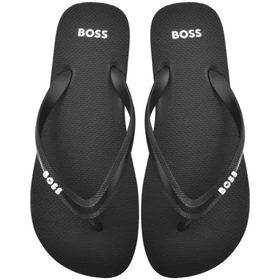 Hugo Boss Boss Tracy Flip Flops Black