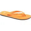 Hugo Boss Boss Tracy Thong Sandal In Orange