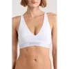 Hugo Boss Boss Triangle Sporty Bralette In White