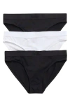 Hugo Boss Boss Triplet Pure Briefs In Black
