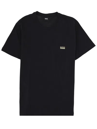 Hugo Boss Boss T-shirt Con Logo In Black