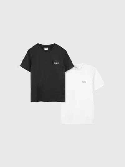Hugo Boss Babies' Boss T-shirt Kids In White