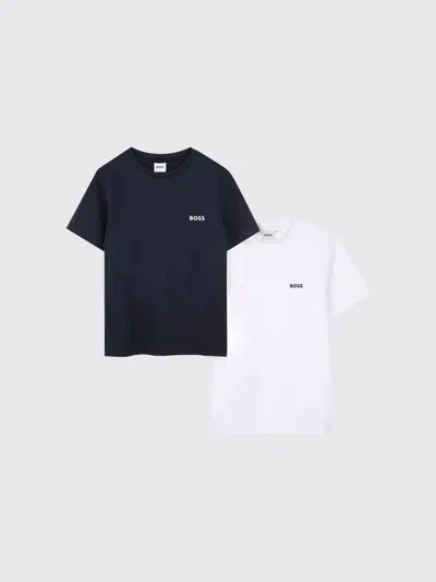 Hugo Boss Babies' Boss T-shirt Kids In White