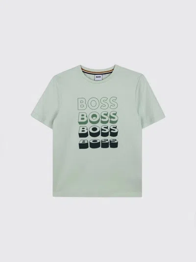 Hugo Boss Boss T-shirt Kids In Green