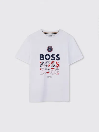 Hugo Boss Boss T-shirt Kids In White