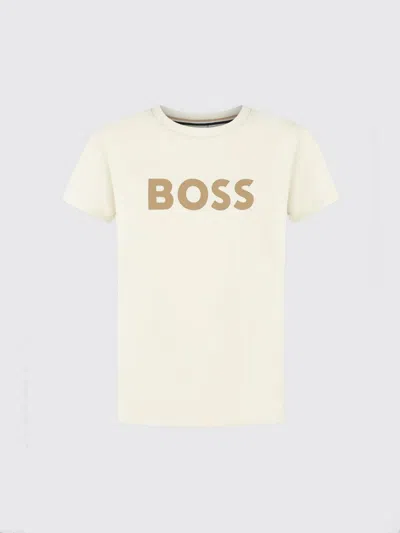 Hugo Boss Boss T-shirt Kids In White
