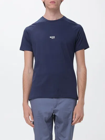 Hugo Boss Boss T-shirt Men In Blue