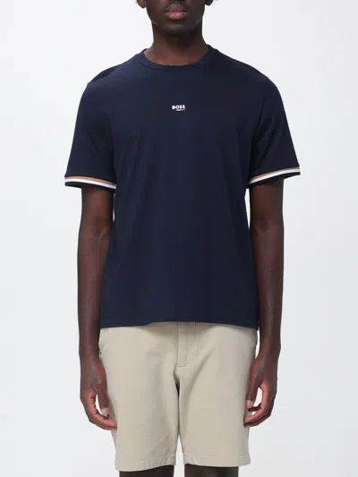 Hugo Boss Boss T-shirt Men In Blue