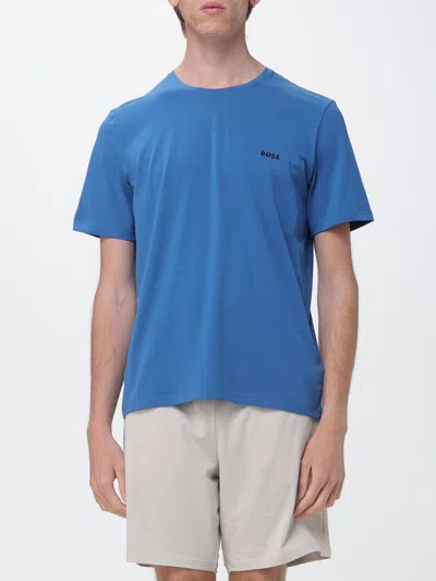 Hugo Boss Boss T-shirt Men In Blue