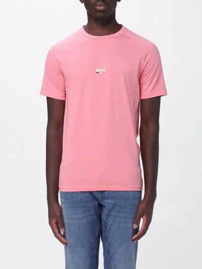 Hugo Boss Boss T-shirt Men In Pink