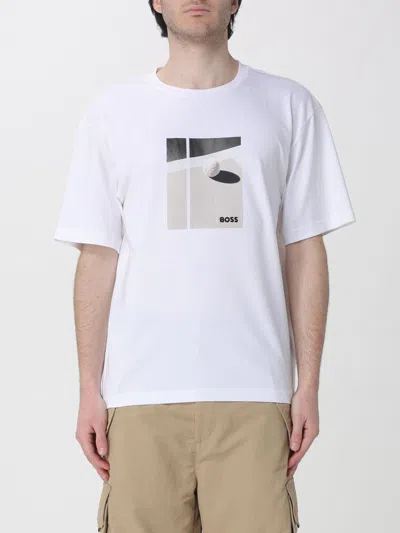 Hugo Boss Boss T-shirt Men Boss In White