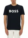 Hugo Boss Boss Tshirt Tiburt In Black