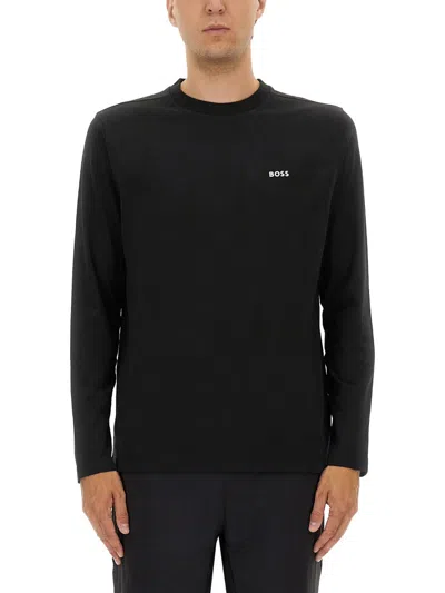 HUGO BOSS MONCLER COTTON CREW-NECK T-SHIRT