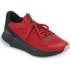 Hugo Boss Boss Ttnm Evo Knit Sneaker In Open Red