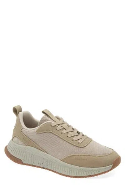 Hugo Boss Boss Ttnm Evo Runn Sneaker In Nude