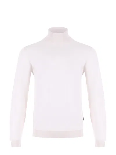 Hugo Boss Boss Turtleneck In Beige