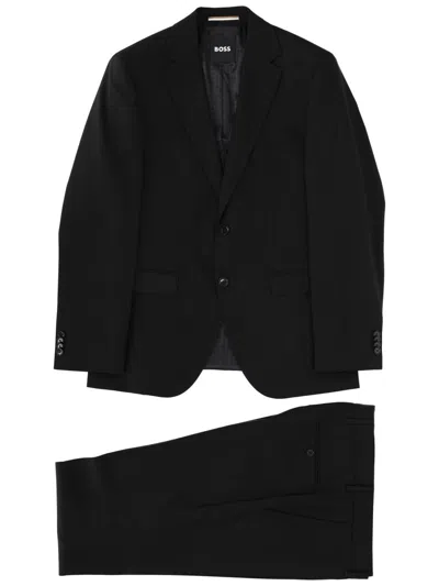 Hugo Boss Boss H Houston 2 Piece Suit In Black