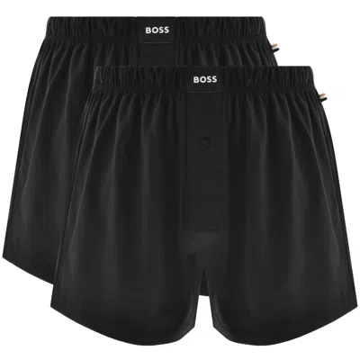 Hugo Boss Boss Underwear 2 Pack Boxer Shorts Black