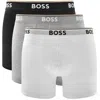 Hugo Boss Boss Underwear 3 Pack Long Boxer Briefs In Multi