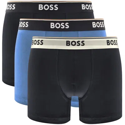 Hugo Boss Boss Underwear 3 Pack Power Boxer Briefs In Multi