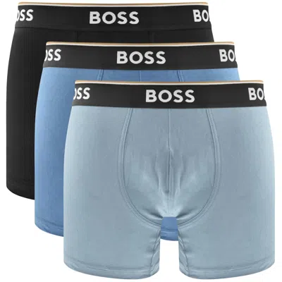 Hugo Boss Boss Underwear 3 Pack Power Boxer Briefs In Multi