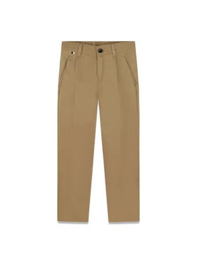 Hugo Boss Boss Pants In Beige
